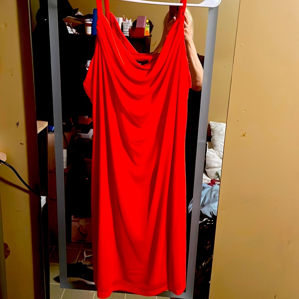 Beautiful Red forever 21 slip dress. Sz 1x